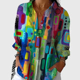 Denise - Blouse imprimée légère et colorée