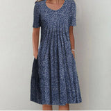 Marthe - Robe Midi à Volants