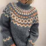 Cyprienne - Pull en laine d'esprit vintage