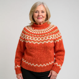 Cyprienne - Pull en laine d'esprit vintage