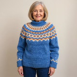 Cyprienne - Pull en laine d'esprit vintage