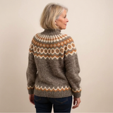 Cyprienne - Pull en laine d'esprit vintage