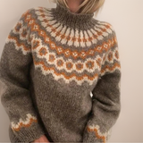 Cyprienne - Pull en laine d'esprit vintage
