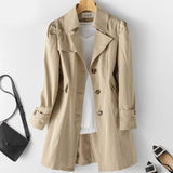 Lucy – Trench coat femme léger, élégant et polyvalent