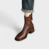 Fabienne - Bottes imperméables en cuir