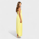 Florentine - Robe maxi jaune