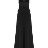 Velyne - Robe en dentelle et satin