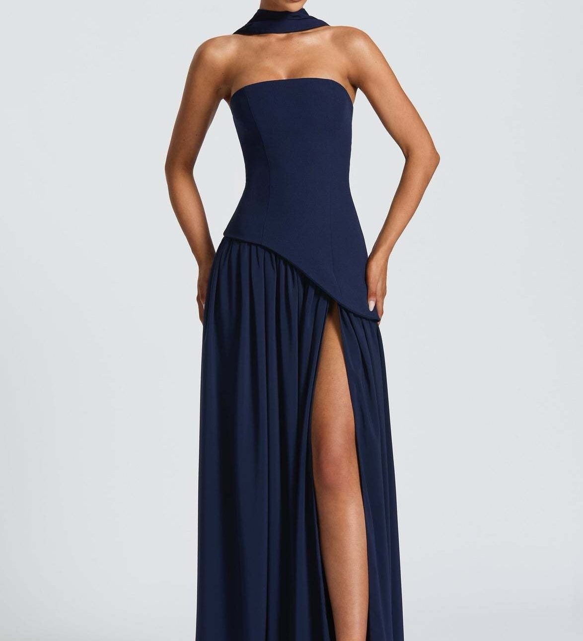 Amélie - Robe Longue Sophistiquée