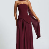 Amélie - Robe Longue Sophistiquée