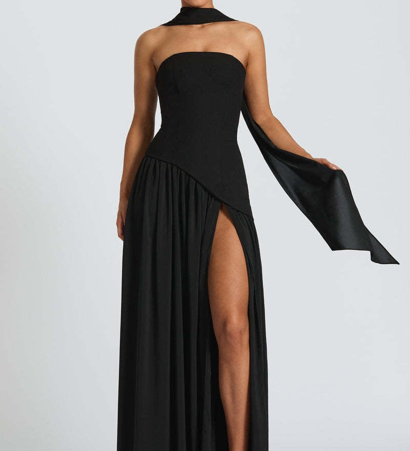 Amélie - Robe Longue Sophistiquée