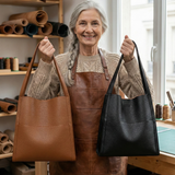 Hélène - Élégant sac à bandoulière en cuir