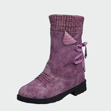 Huguette - Bottines élégantes en daim