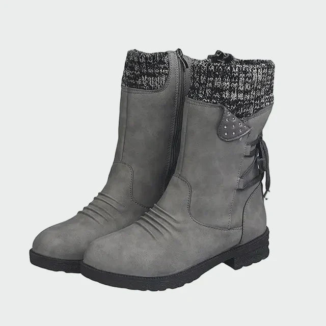 Huguette - Bottines élégantes en daim
