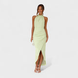 Camille - Robe longue plissée