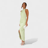 Camille - Robe longue plissée