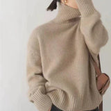 Amélie - Pull Col Roulé en Cachemire Luxueux