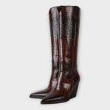 Sidonie - Bottes à motif croco
