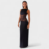 Lucie - Robe longue en dentelle