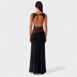 Lucie - Robe longue en dentelle