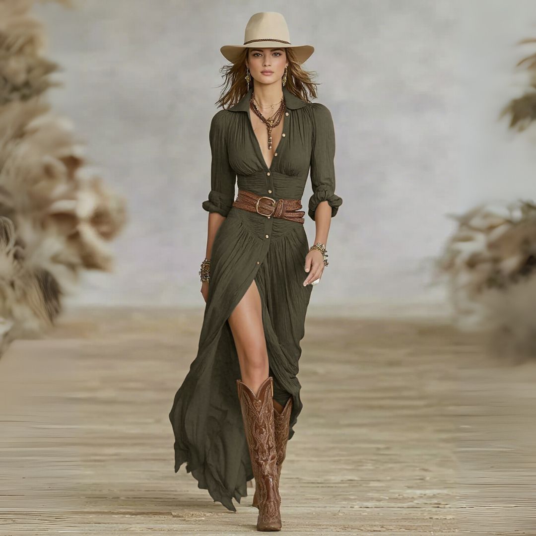 Sarah - Robe Maxi Chic
