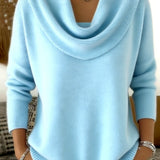Juliette - Pull Femme Col roulé