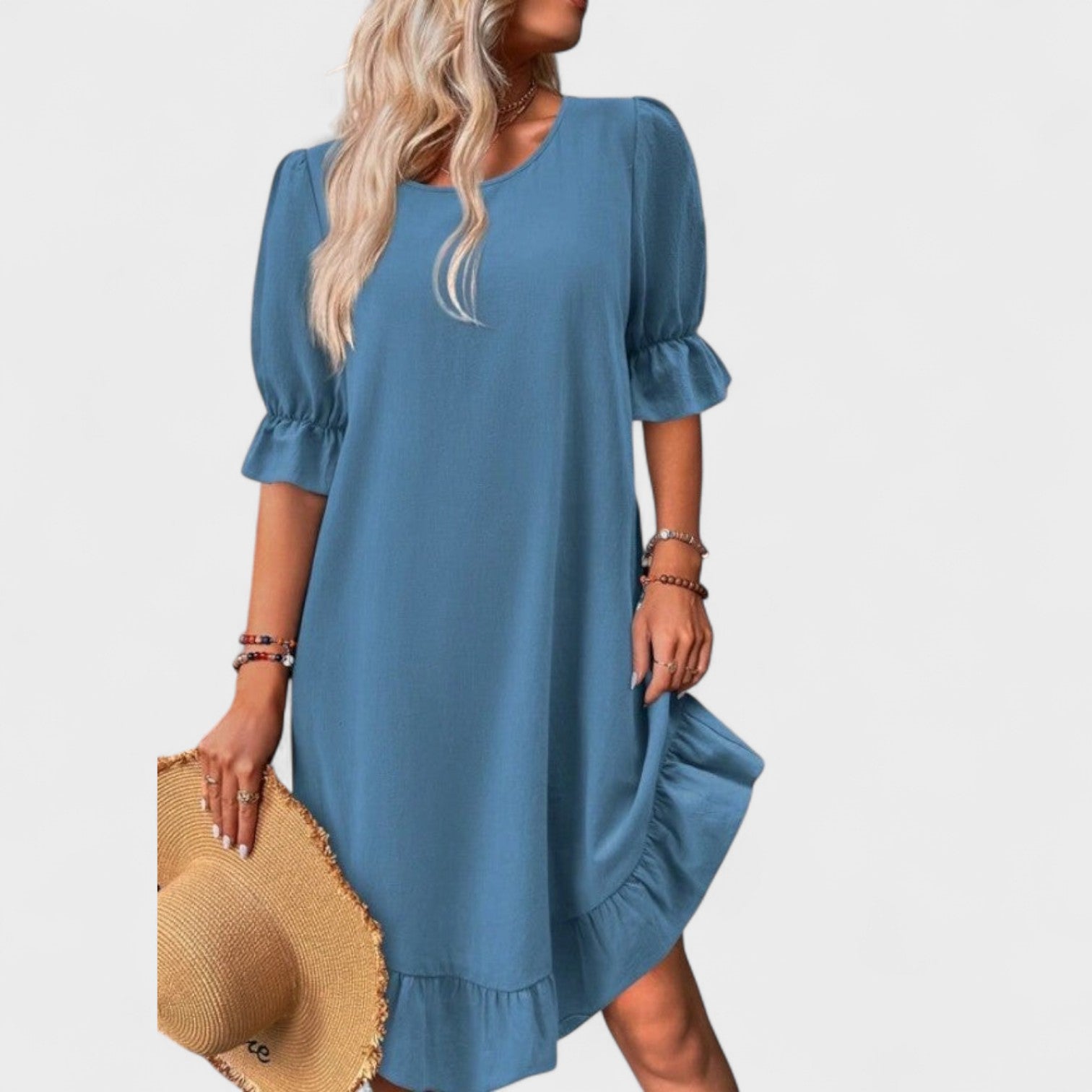 Sasha - Robe décontractée avec volants