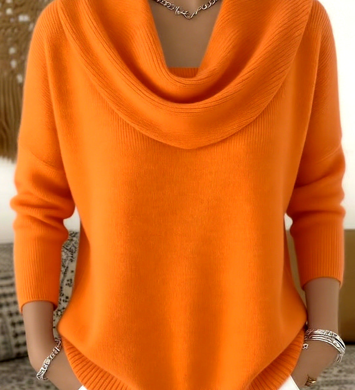 Juliette - Pull Femme Col roulé