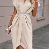 Maïa - Robe Midi Enveloppe