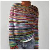 Carole - Pull Décontracté à Motif
