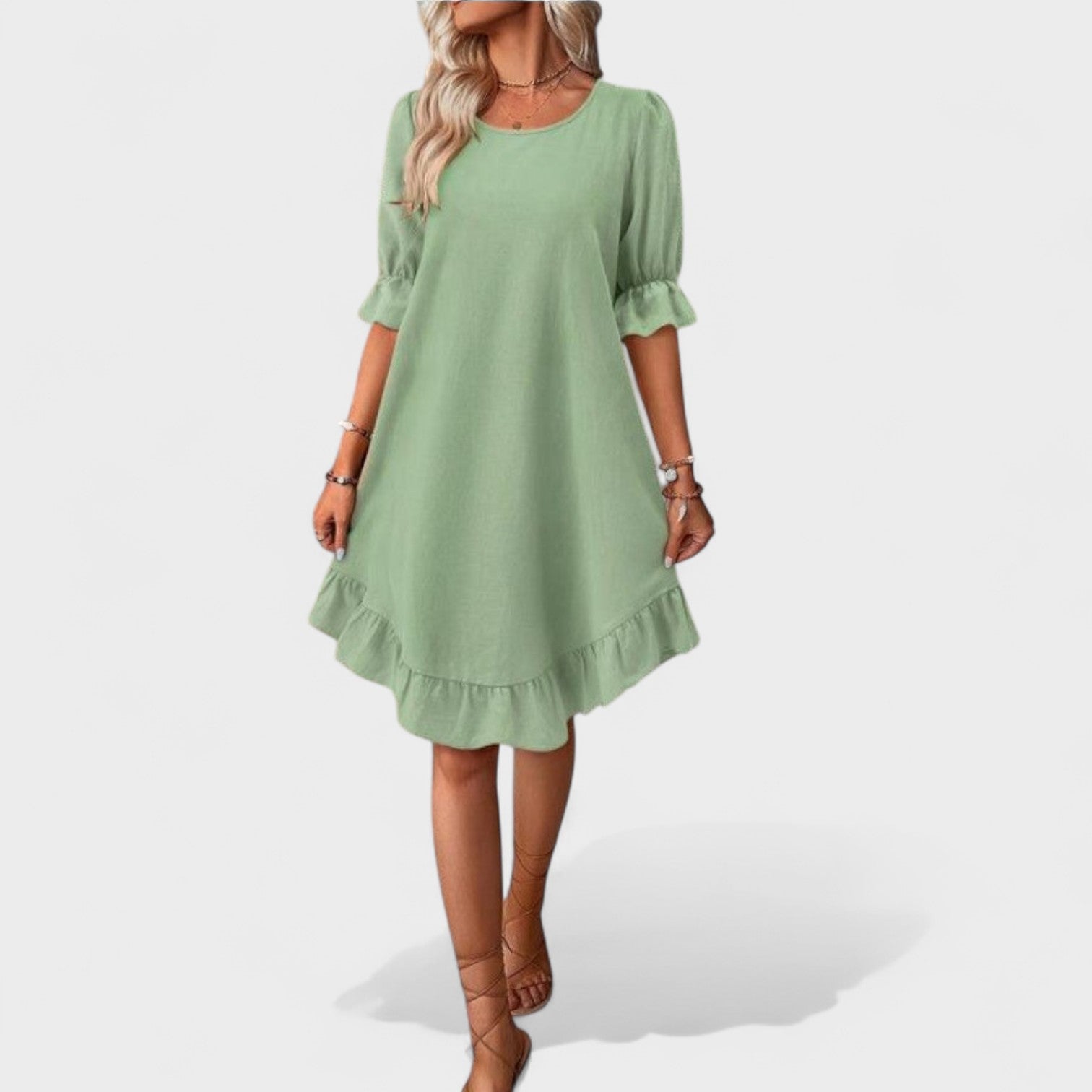 Sasha - Robe décontractée avec volants