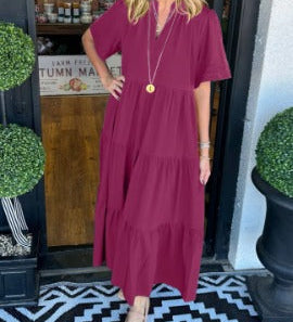 Charlotte - Robe Maxi avec Mouvement