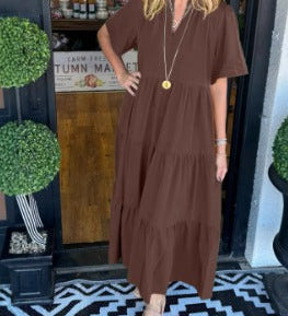 Charlotte - Robe Maxi avec Mouvement