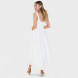 Marielle - Robe Midi décolleté carré