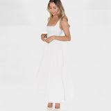 Marielle - Robe Midi décolleté carré