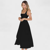 Marielle - Robe Midi décolleté carré