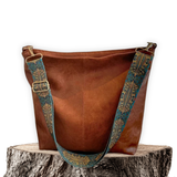 Marianne - Sac à bandoulière en cuir vintage