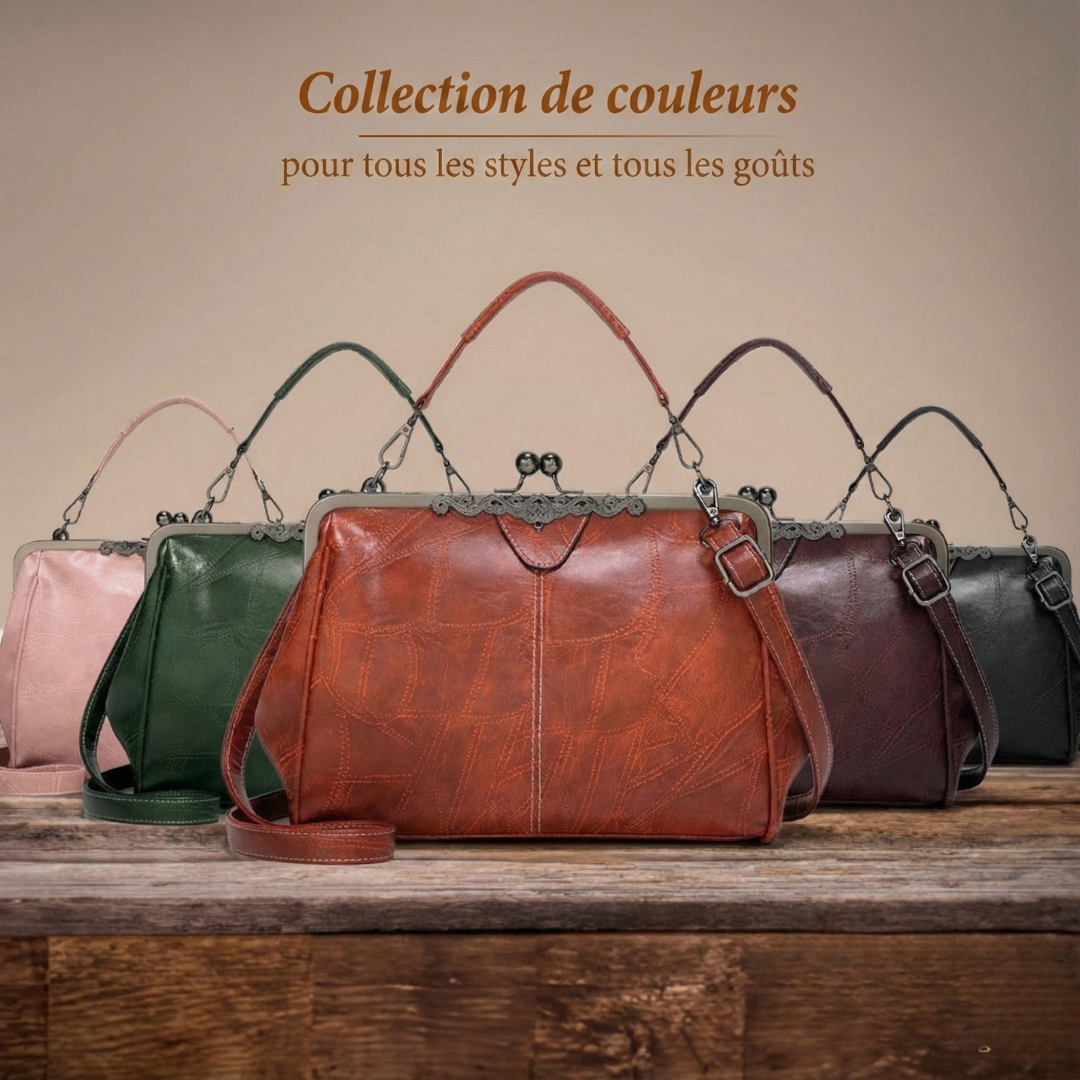 Liliane - Sac en Cuir Vintage