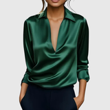 Calvina - Blouse Sophistiquée