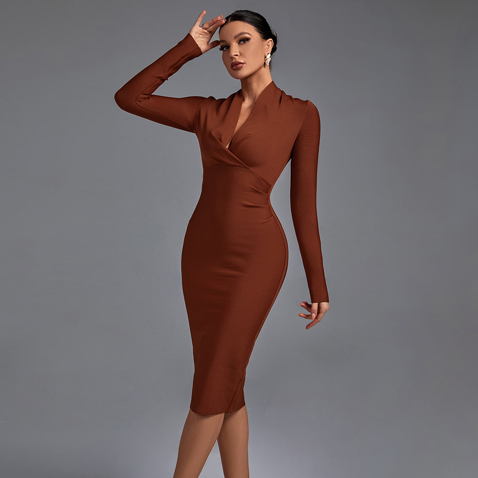 Samara - Robe à Manches Longues