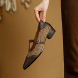 Capucine - Chaussures vintage à boucle