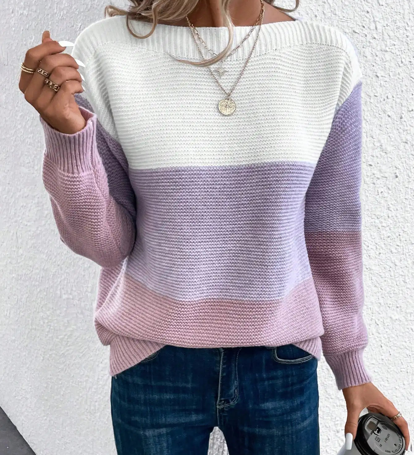 Grâce - Pull Ombres Accueillant