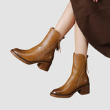 Clarisse - Bottes en cuir