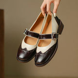 Nathalie - Chaussures Mary Jane raffinées