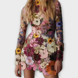 Dolores - Robe à imprimé floral