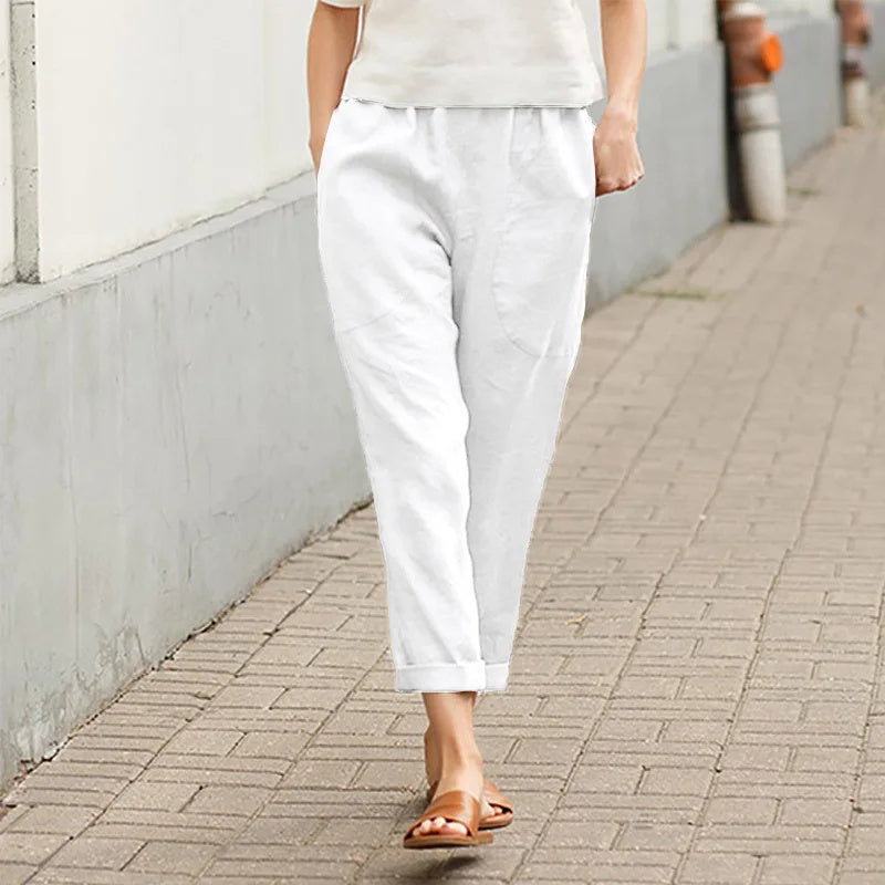 Esther - Pantalons Amples avec Poches