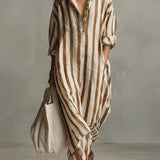 Perrine - Robe chemise longue
