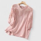 Vasilene - Blouse Élégante à Boutons