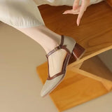 Henriette - Chaussures élégantes à talon mi-haut