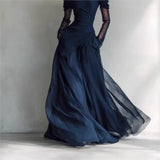 Éléonore - Robe longue avec épaules dénudées