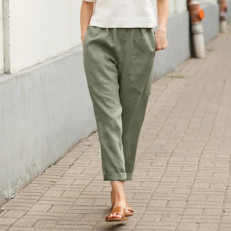 Esther - Pantalons Amples avec Poches